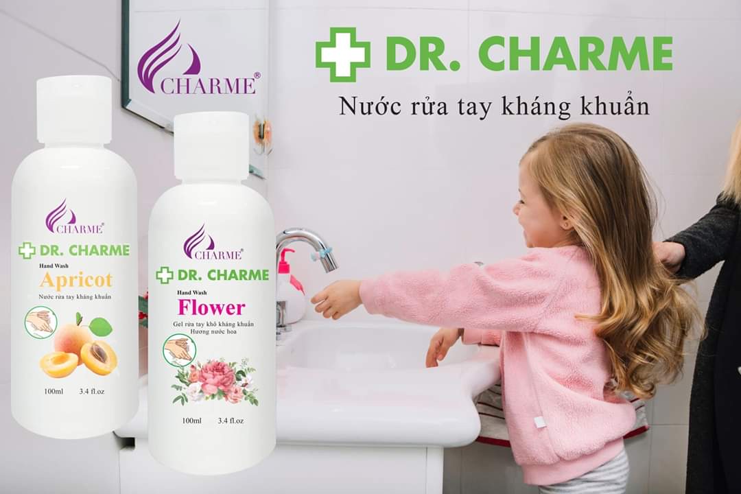 Dung dịch sát khuẩn corona Dr. charme